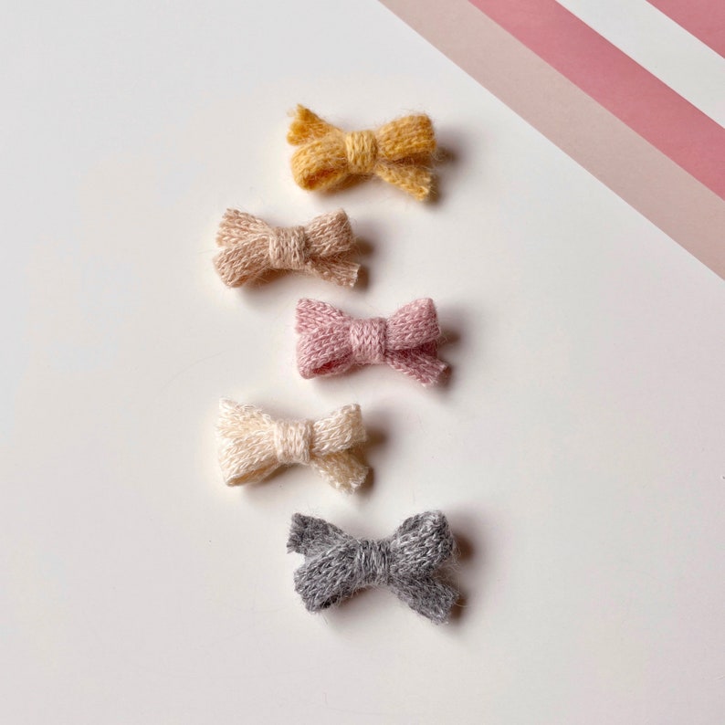Baby Hair Bows, Toddler Hair Bows, Girl Hair Bows, Baby hair clips, newborn hair clips, toddler hair clips, No slip hair clips image 4