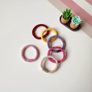 Baby Hair Ties, Toddler Hair Ties, Ponytail Holders, Hair Ties, Hair Elastics, Girl Hair Ties