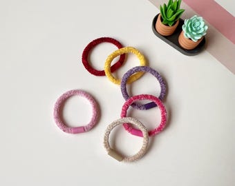 Baby Hair Ties, Toddler Hair Ties, Ponytail Holders, Hair Ties, Hair Elastics, Girl Hair Ties