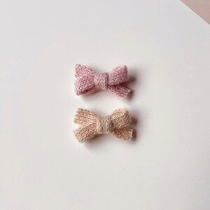 Baby Hair Bows, Toddler Hair Bows, Girl Hair Bows, Baby hair clips, newborn hair clips, toddler hair clips, No slip hair clips image 7
