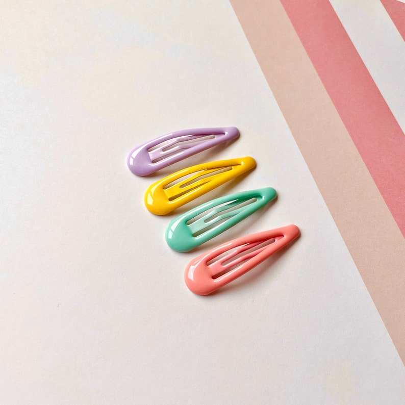 Hair Clips Toddler Hair Clips Snap Clips Girl Snap Clips Etsy