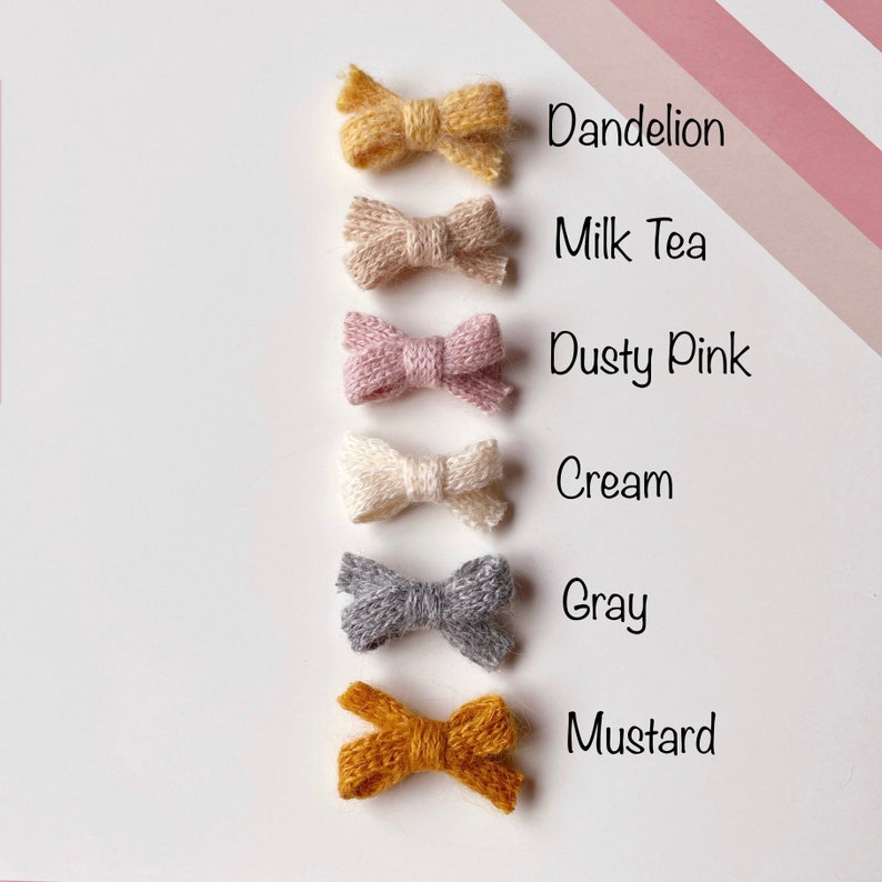 Baby Hair Bows, Toddler Hair Bows, Girl Hair Bows, Baby hair clips, newborn hair clips, toddler hair clips, No slip hair clips image 3