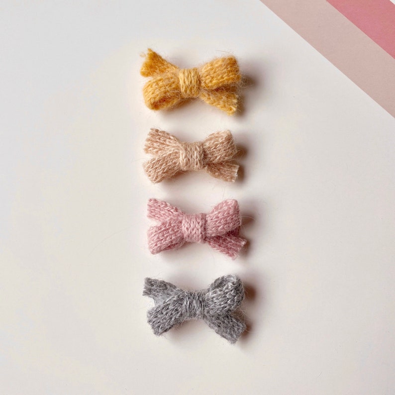 Baby Hair Bows, Toddler Hair Bows, Girl Hair Bows, Baby hair clips, newborn hair clips, toddler hair clips, No slip hair clips image 1