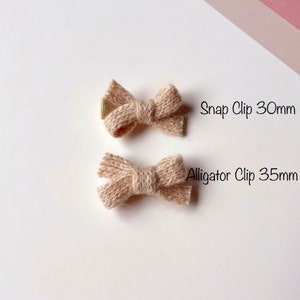 Baby Hair Bows, Toddler Hair Bows, Girl Hair Bows, Baby hair clips, newborn hair clips, toddler hair clips, No slip hair clips image 9