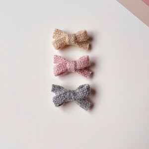 Baby Hair Bows, Toddler Hair Bows, Girl Hair Bows, Baby hair clips, newborn hair clips, toddler hair clips, No slip hair clips image 6
