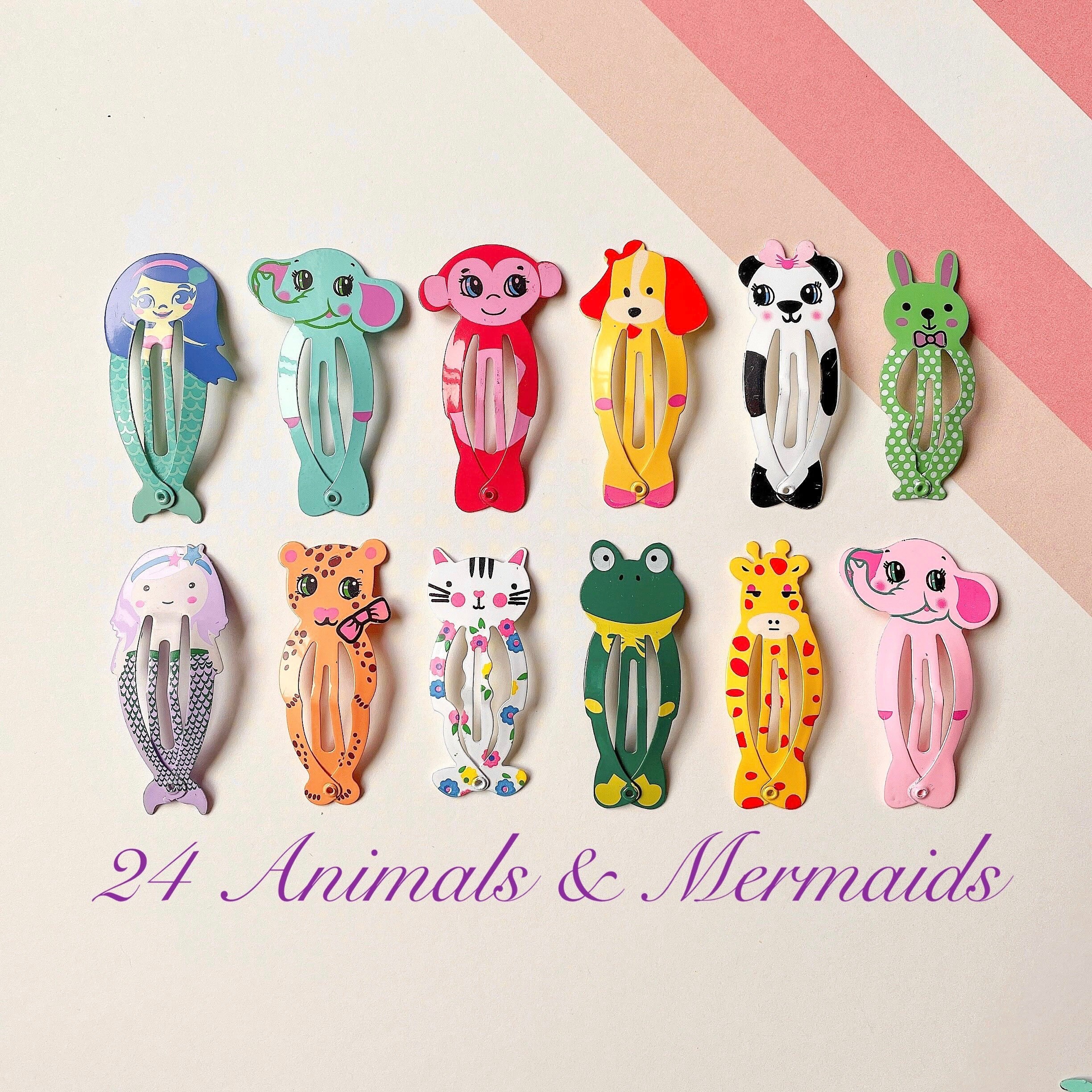 Hair clips, toddler hair clips, snap clips, girl snap clips, No slip …