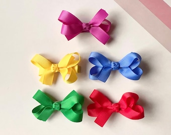 Hair Bow, Baby hair clips, baby hair bows, No slip hair clips, Toddler hair clips, girl hair clips, Girl Hair Bow, Boutique bows