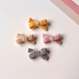 Baby Hair Bows, Toddler Hair Bows, Girl Hair Bows, Baby hair clips, newborn hair clips, toddler hair clips, No slip hair clips image 2