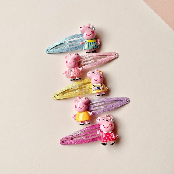 Peppa Pig Hair Clips Baby Hair Clips Baby Hair Bows Toddler