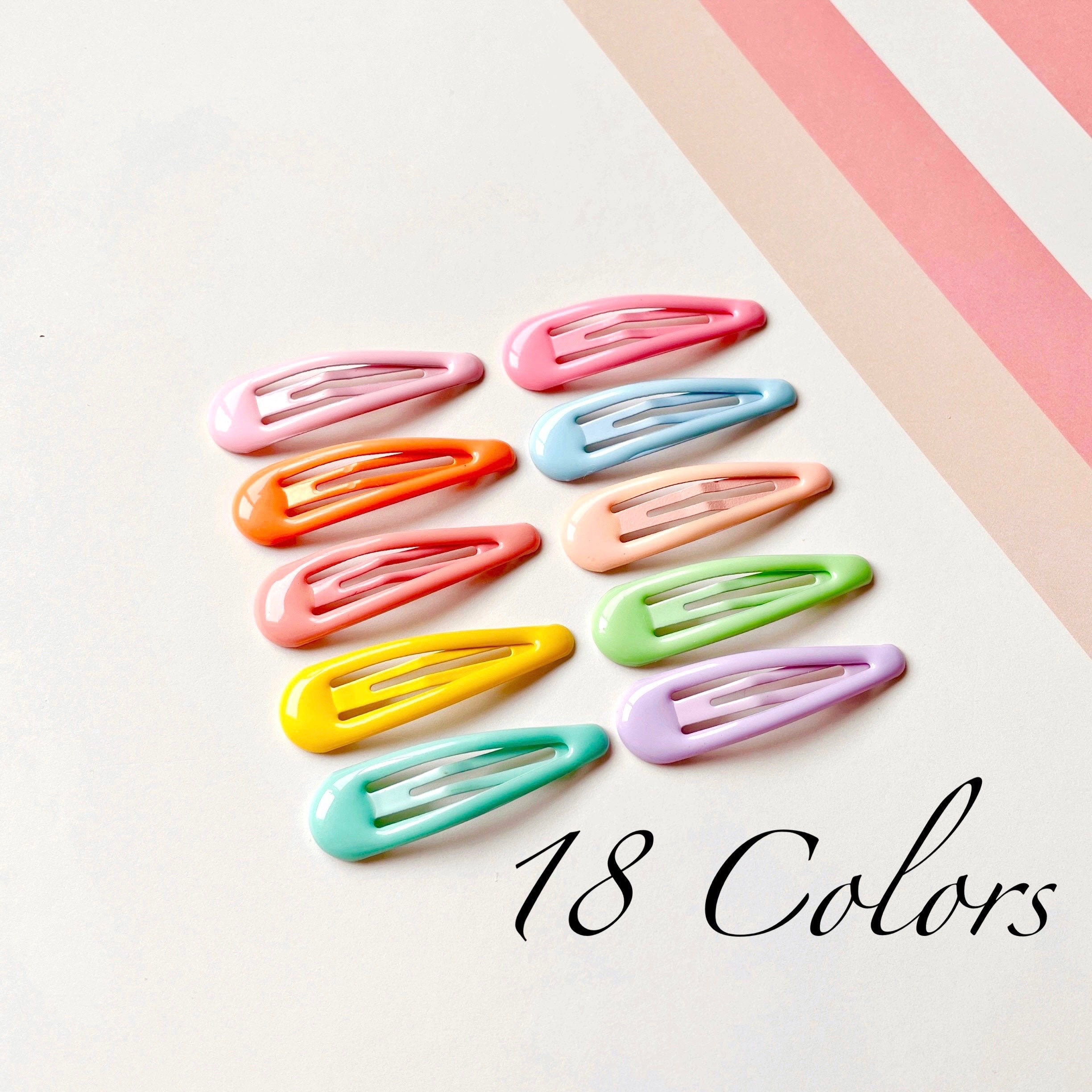 Hair clips, toddler hair clips, snap clips, girl snap clips, No slip …