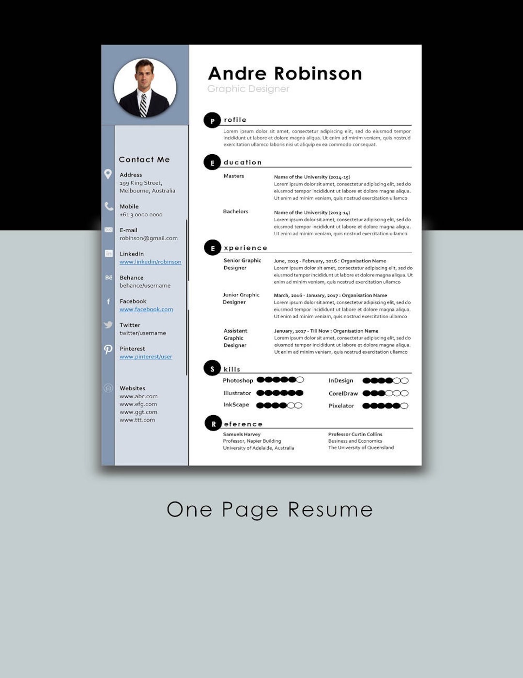 Resume Resume Template Professional Resume Template Teacher Resume