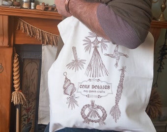 Corn Dollies Organic Cotton Tote Bag