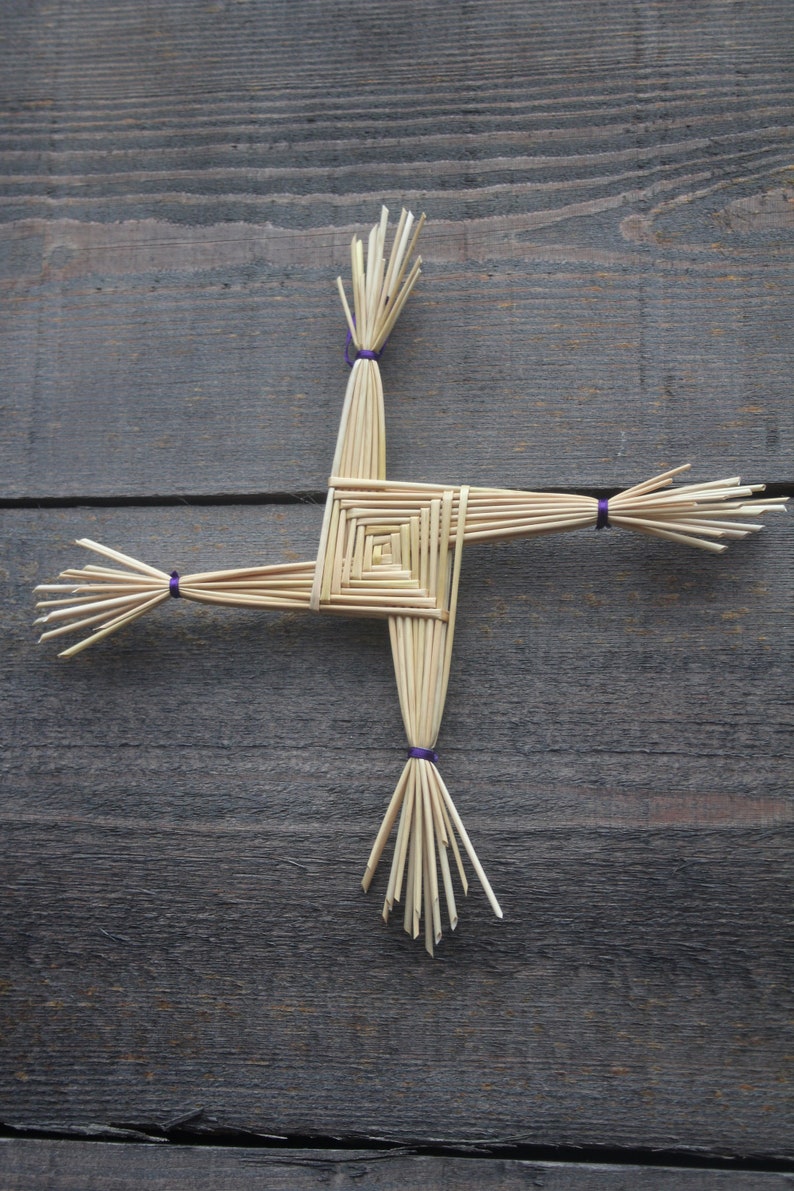 Brigids Cross Imbolc Decoration image 1