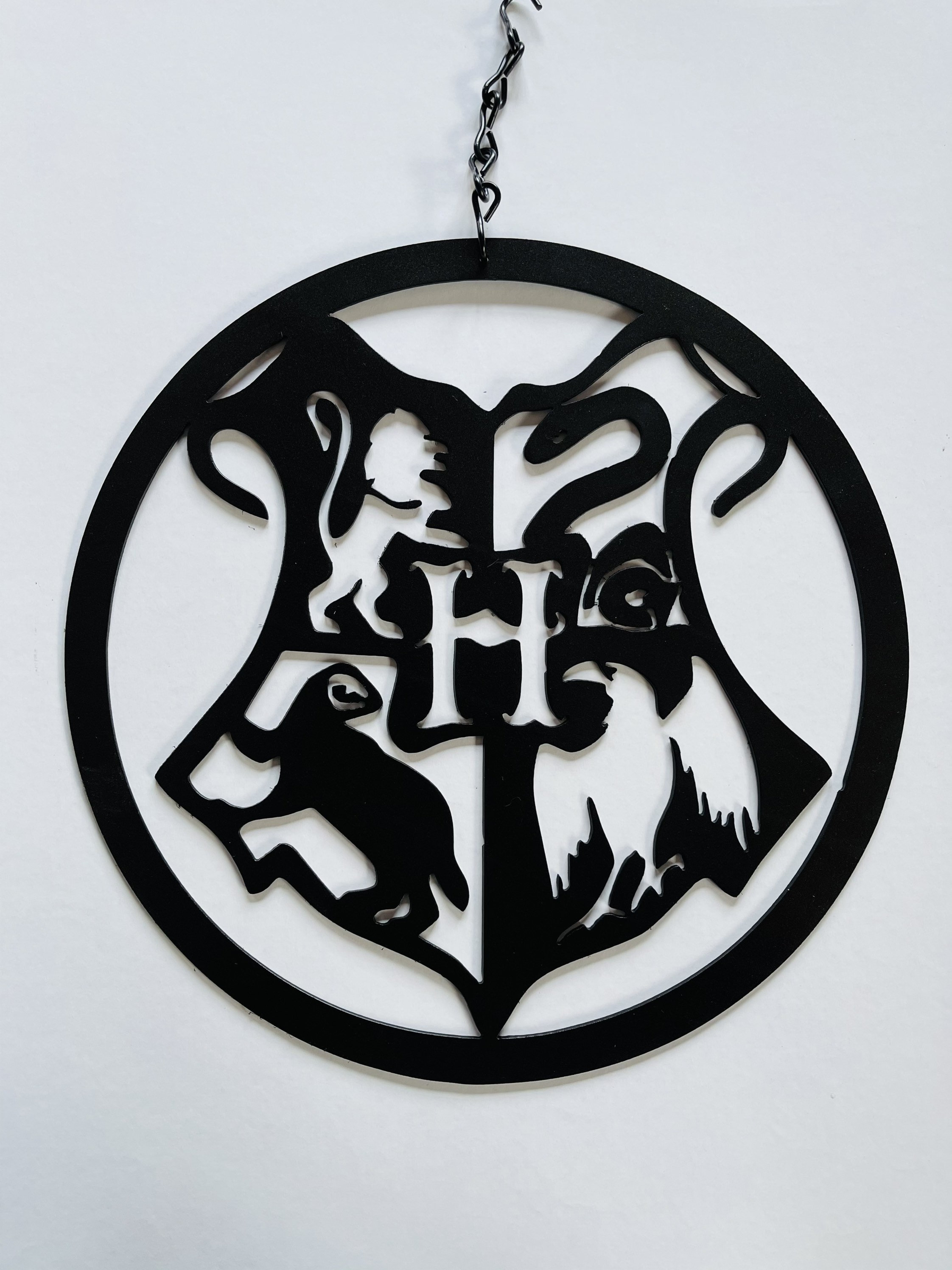 Harry Potter Themed Metal Garden Art.home Garden Patio Etsy UK