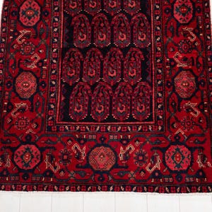 16 ft Long Rare Vintage Runner Rug, Antique Turkish Collectible Hallway Carpet, Handmade Runner Rug 16' 9" x 3' 7" #4192 image 9