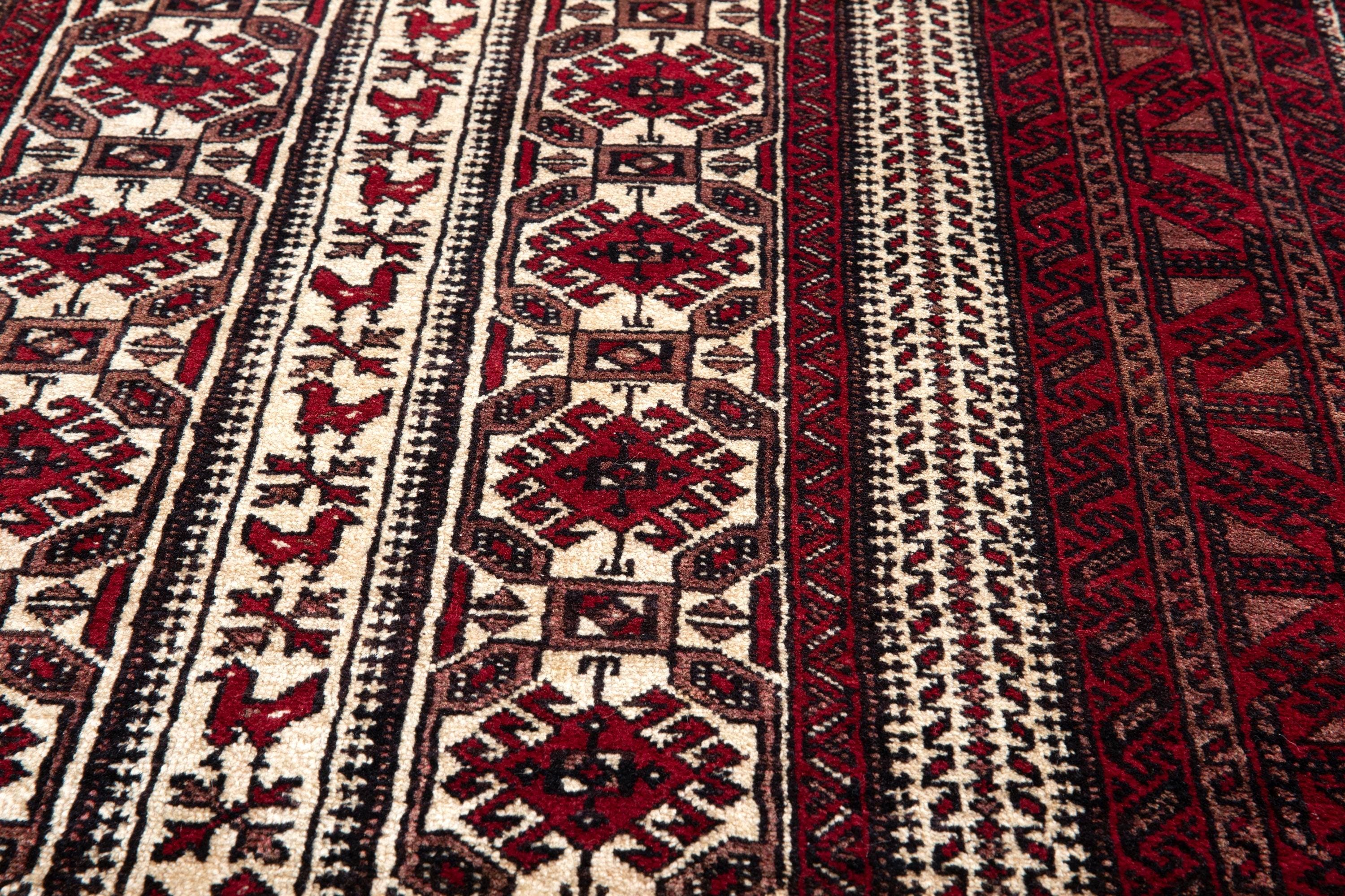 3x6 Vintage Rug, Small Vintage Rug, Handmade Rug, Hand-Knotted Tribal Rug, Turkish Wool Carpet 5' 10" x 3' 2" #2582