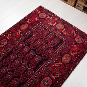 16 ft Long Rare Vintage Runner Rug, Antique Turkish Collectible Hallway Carpet, Handmade Runner Rug 16' 9" x 3' 7" #4192 image 5