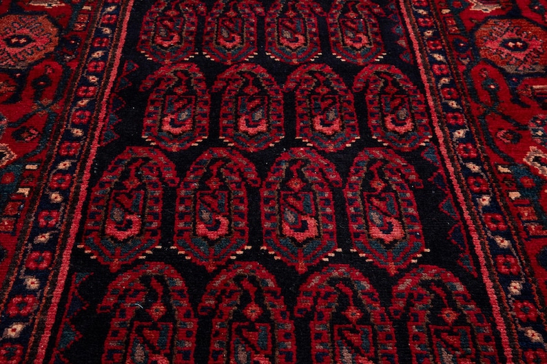 16 ft Long Rare Vintage Runner Rug, Antique Turkish Collectible Hallway Carpet, Handmade Runner Rug 16' 9" x 3' 7" #4192 image 7