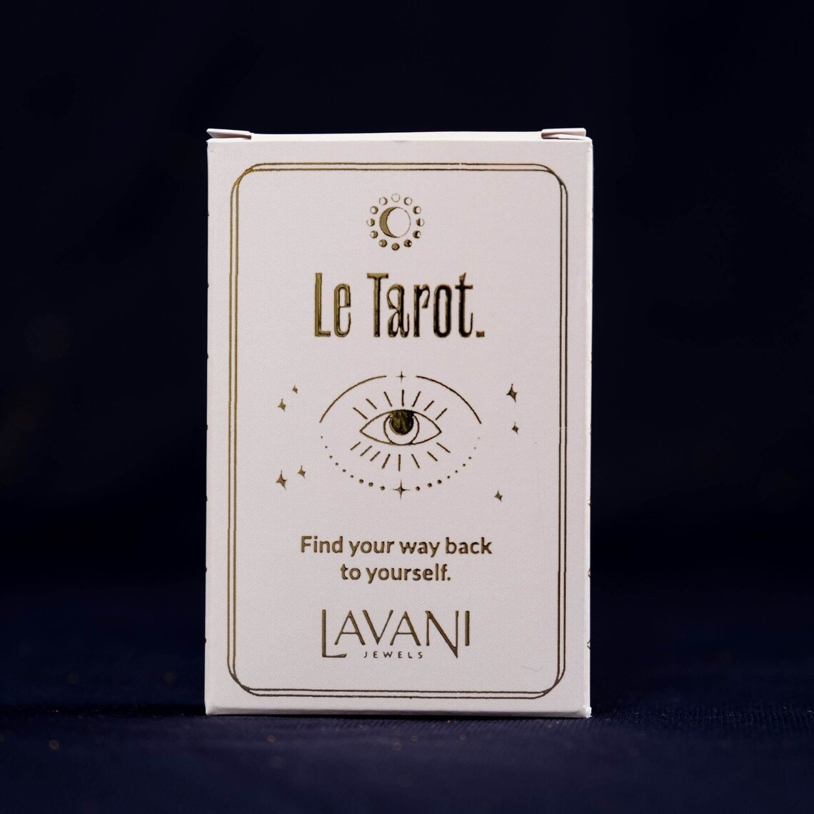 Tarot Deck Cards Gold Black & White Begginer Tarot Oracle Etsy