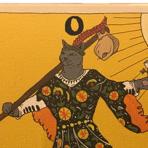 Entire set of 10 Tarot Kitties - PRINTS