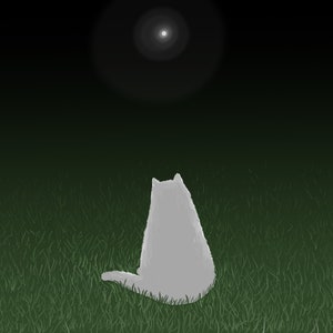After Hour - PRINT (einer originalen digitalen Illustration)