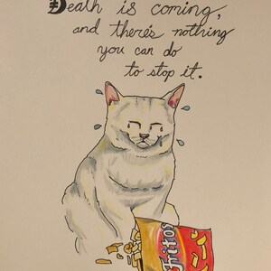 Only Fritos are Real- 9&quot;x12 PRINT