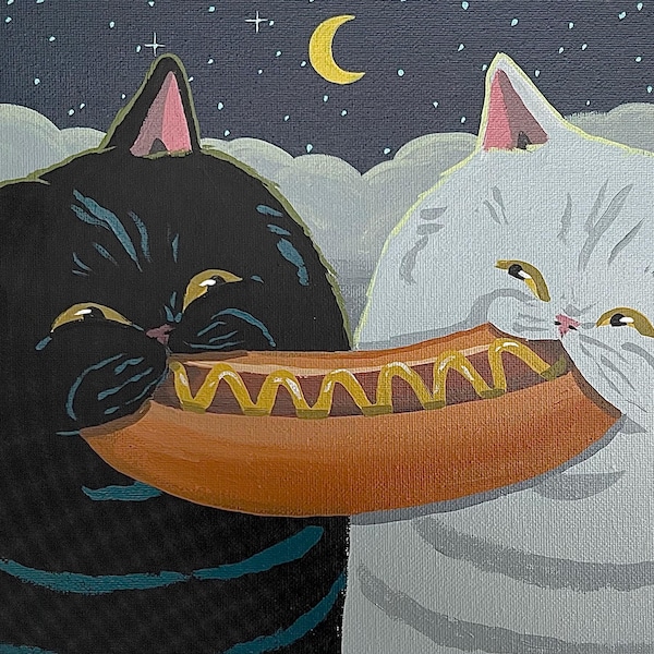 Beware of Dog (#2)- 9"x12" PRINT