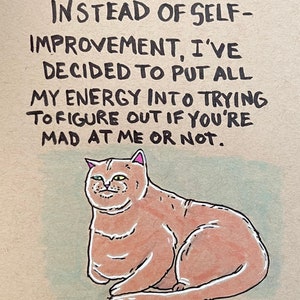 Are You Mad At Me? - PRINT