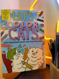 Let’s Color Cats! - a very Danial Ryan coloring book