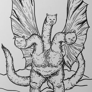 King Ghidorah - PRINT
