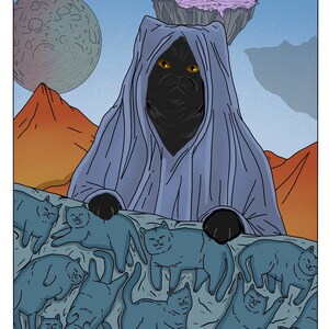 Vivi con la tua maledizione - STAMPA 11"x17"