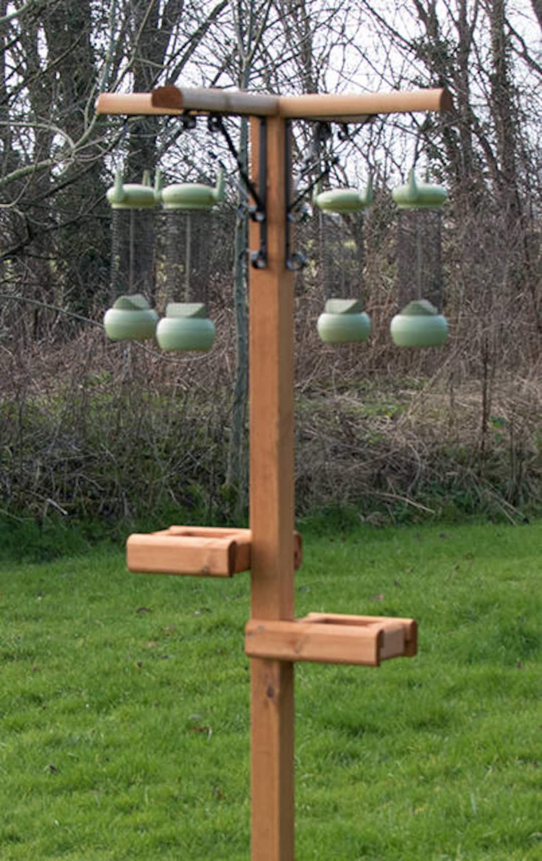 Bird Feeding Station Large Deluxe Etsy Canada