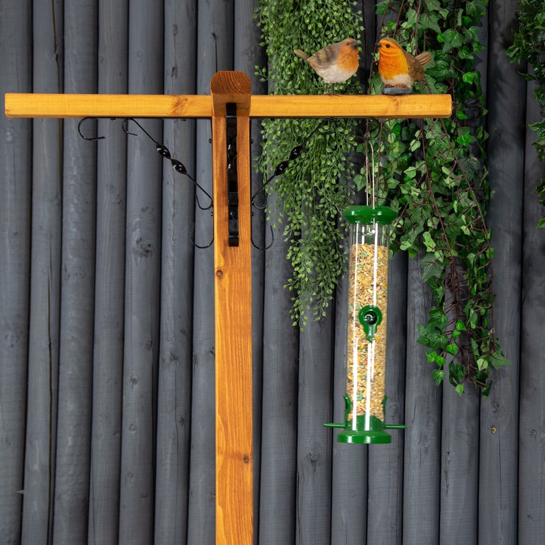 Large Metal Seed Feeder Etsy