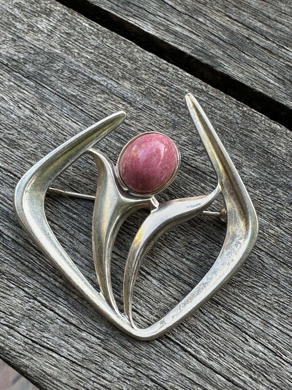 David Andersen Sterling Silver Norway Harry Sørby Vtg Brooch 1169