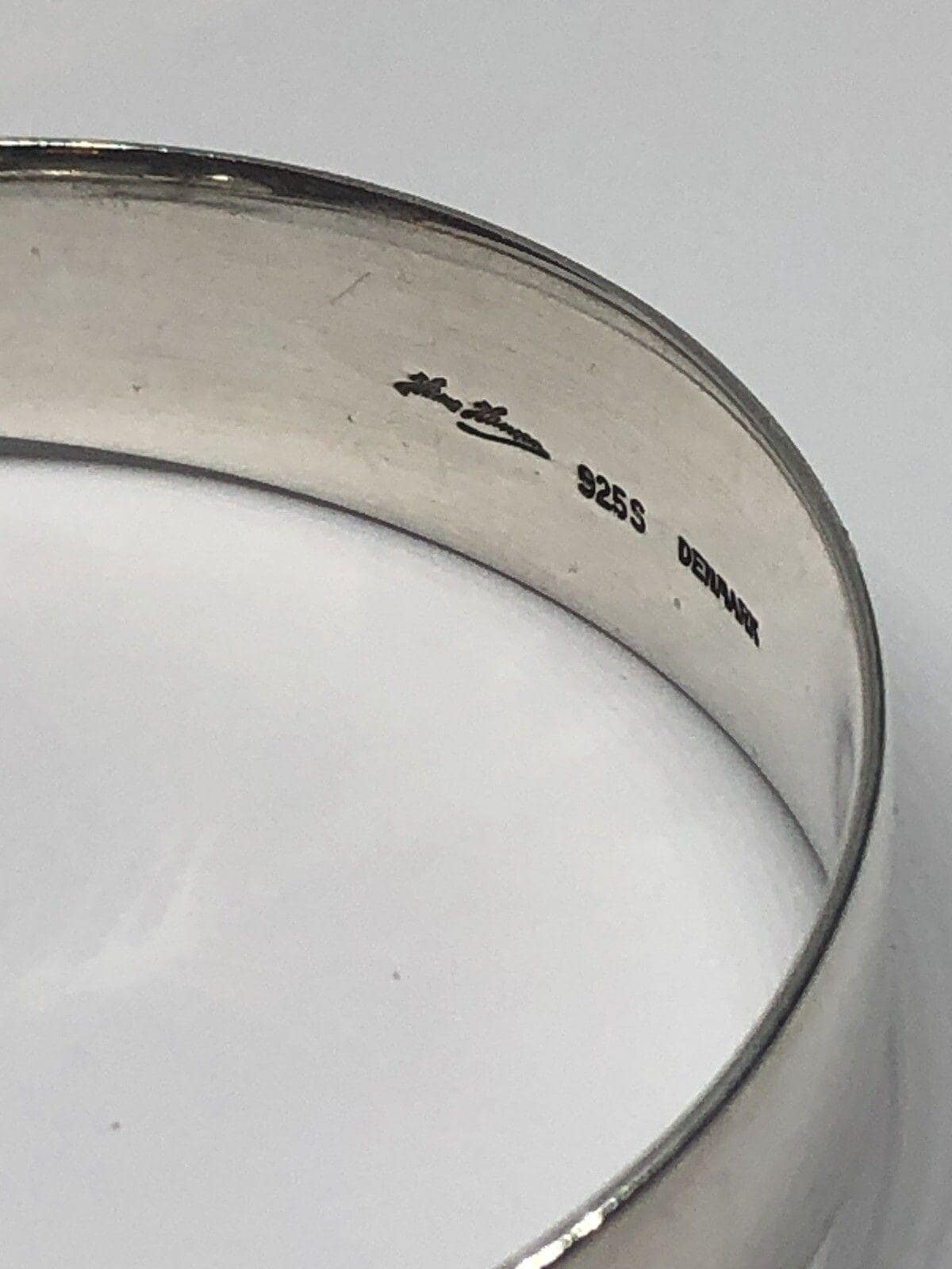 Hans Hansen Sterling Silver Bracelet Denmark Norway Vtg Estate