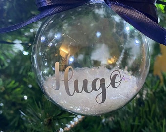 Personalised Christmas Bauble