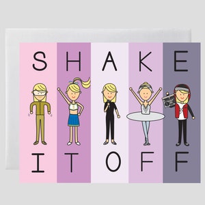 Cartão Taylor Swift - Cartão Shake It Off, Taylor Swift, Cartão 1989, Cartão de Término, Cartão de Encorajamento, Cartão de Simpatia, Cartão de Aniversário, Cultura Pop