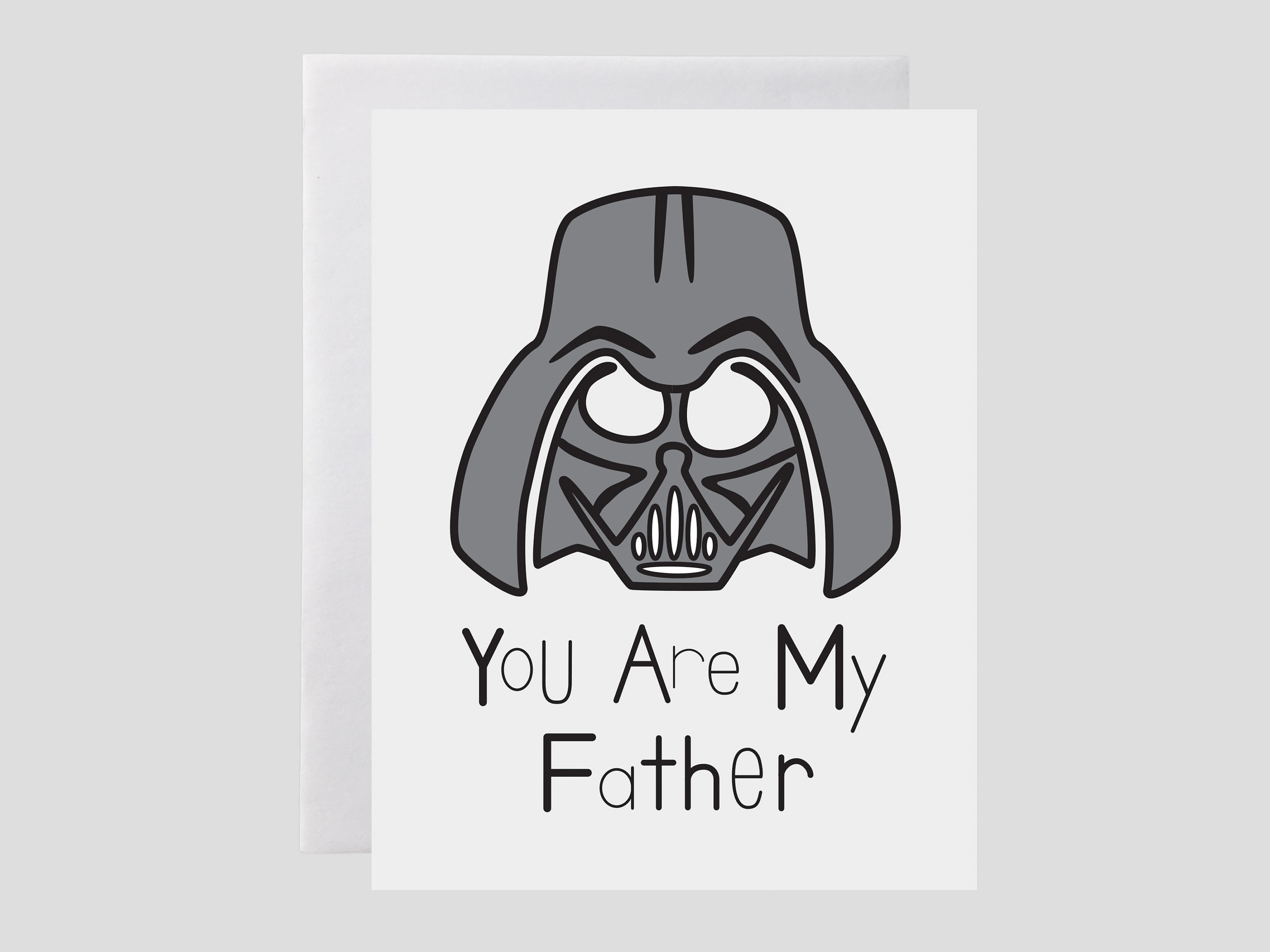 Star Wars Card - Father's Day Card, Darth Vader Card, I Am Your
