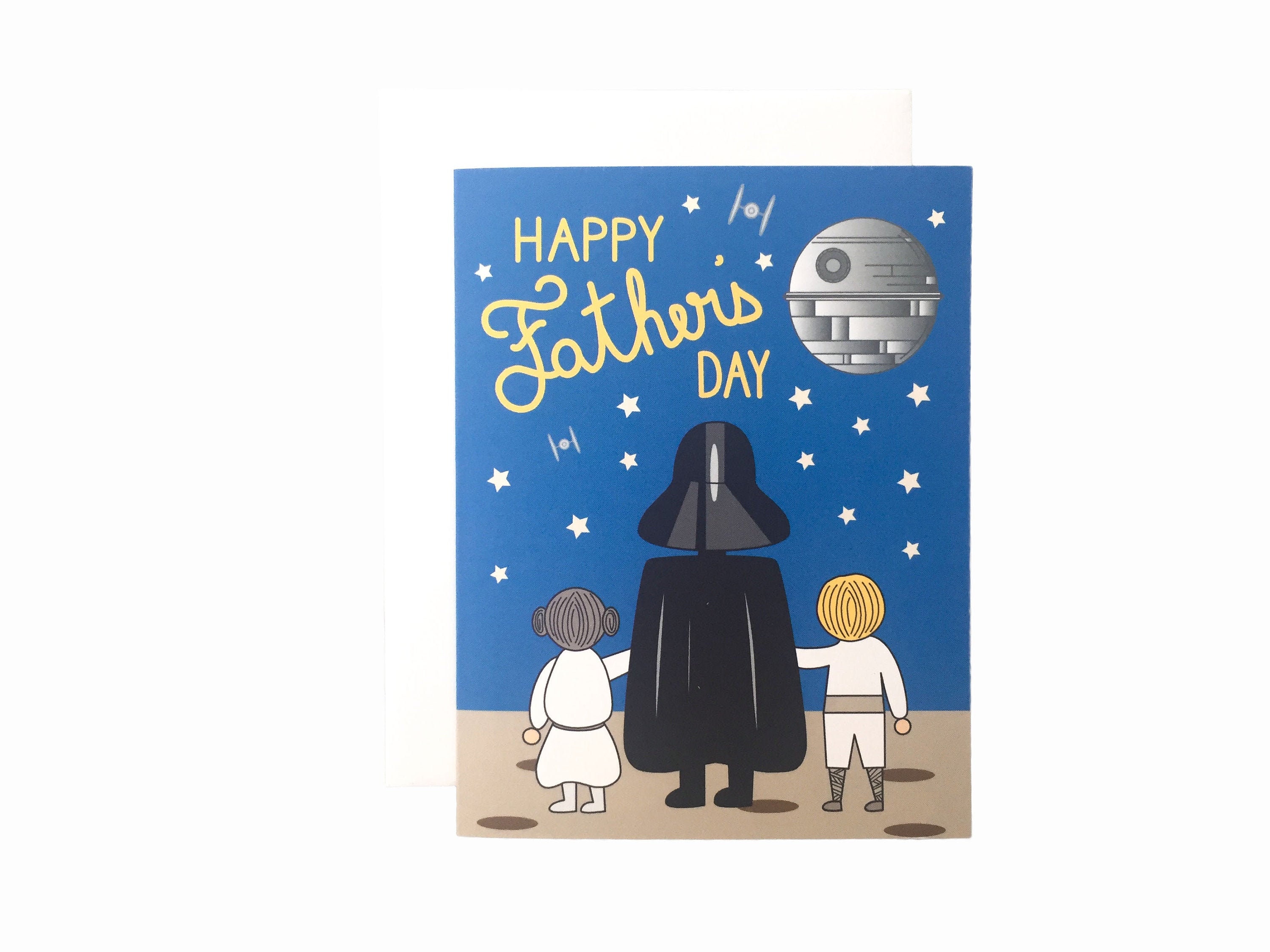 Star Wars Card - Star Wars Father's Day Card, Darth Vader Card
