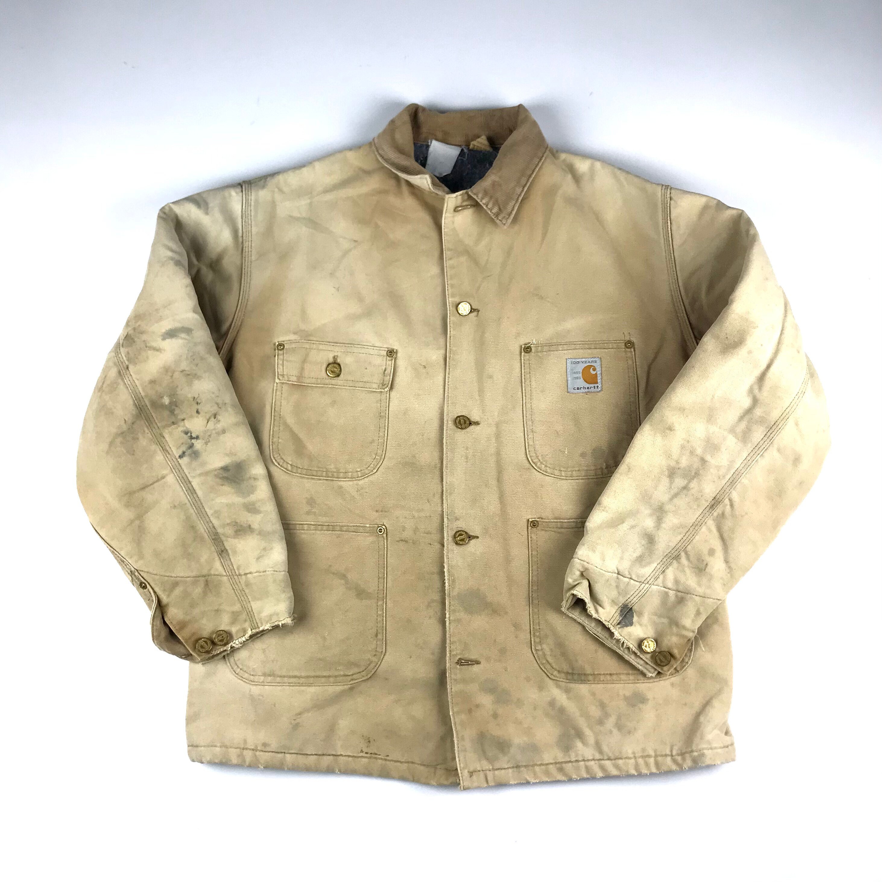 tan chore jacket