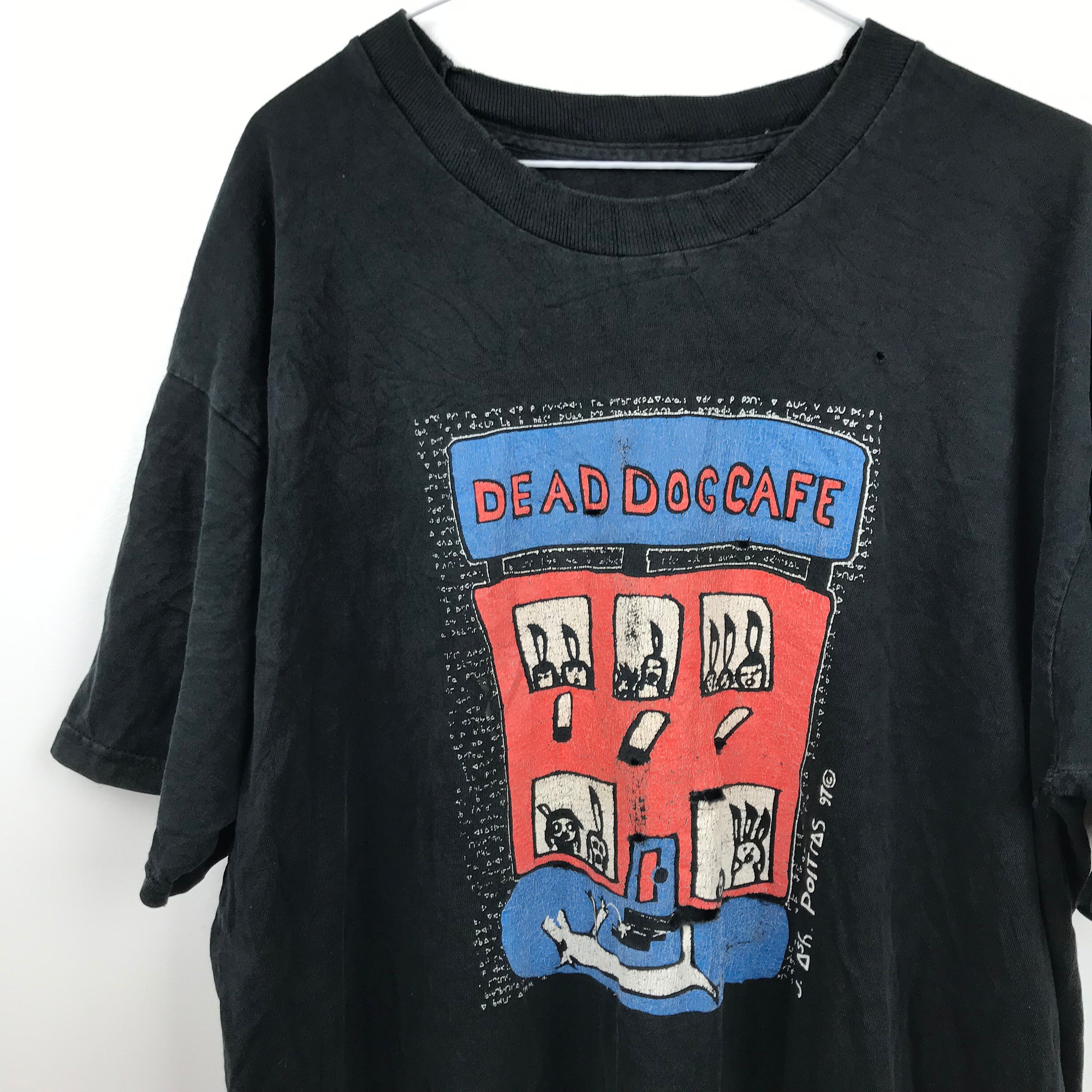 I Know How The Dog Died Vintage T-Shirt