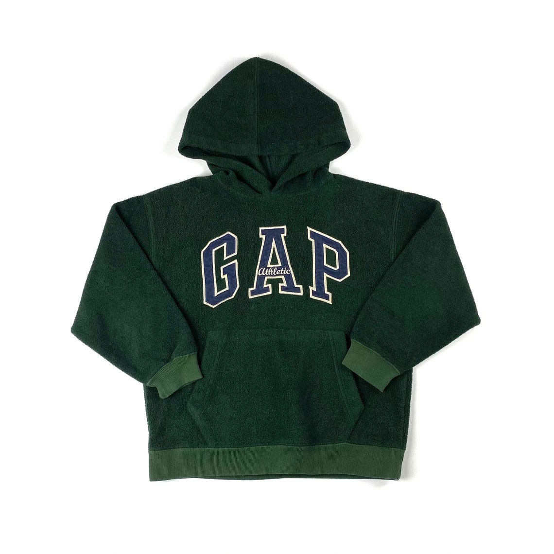 Vintage GAP Arch Logo Green Hoodie Sweatshirt Sz Kids Sm | Etsy