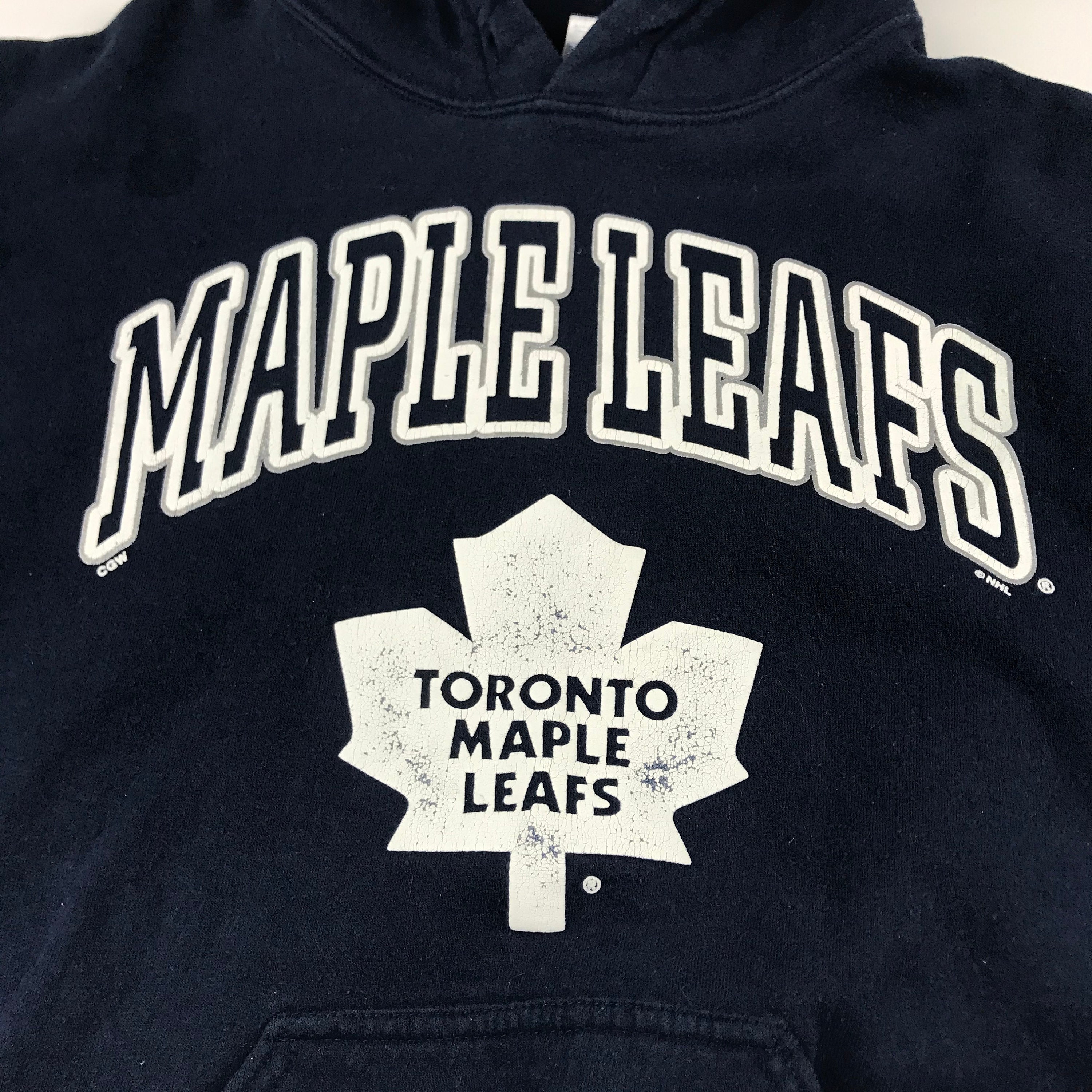 Vintage NHL Toronto Maple Leafs Hoodie Sweatshirt Sz S/M | Etsy