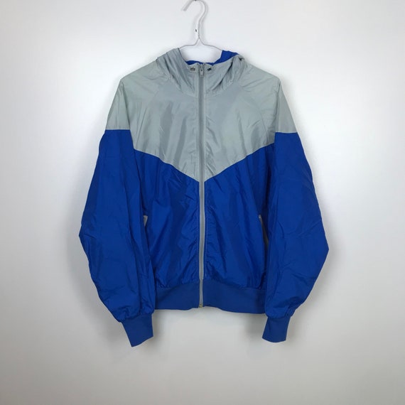 Vintage blue nike windbreaker Clearance