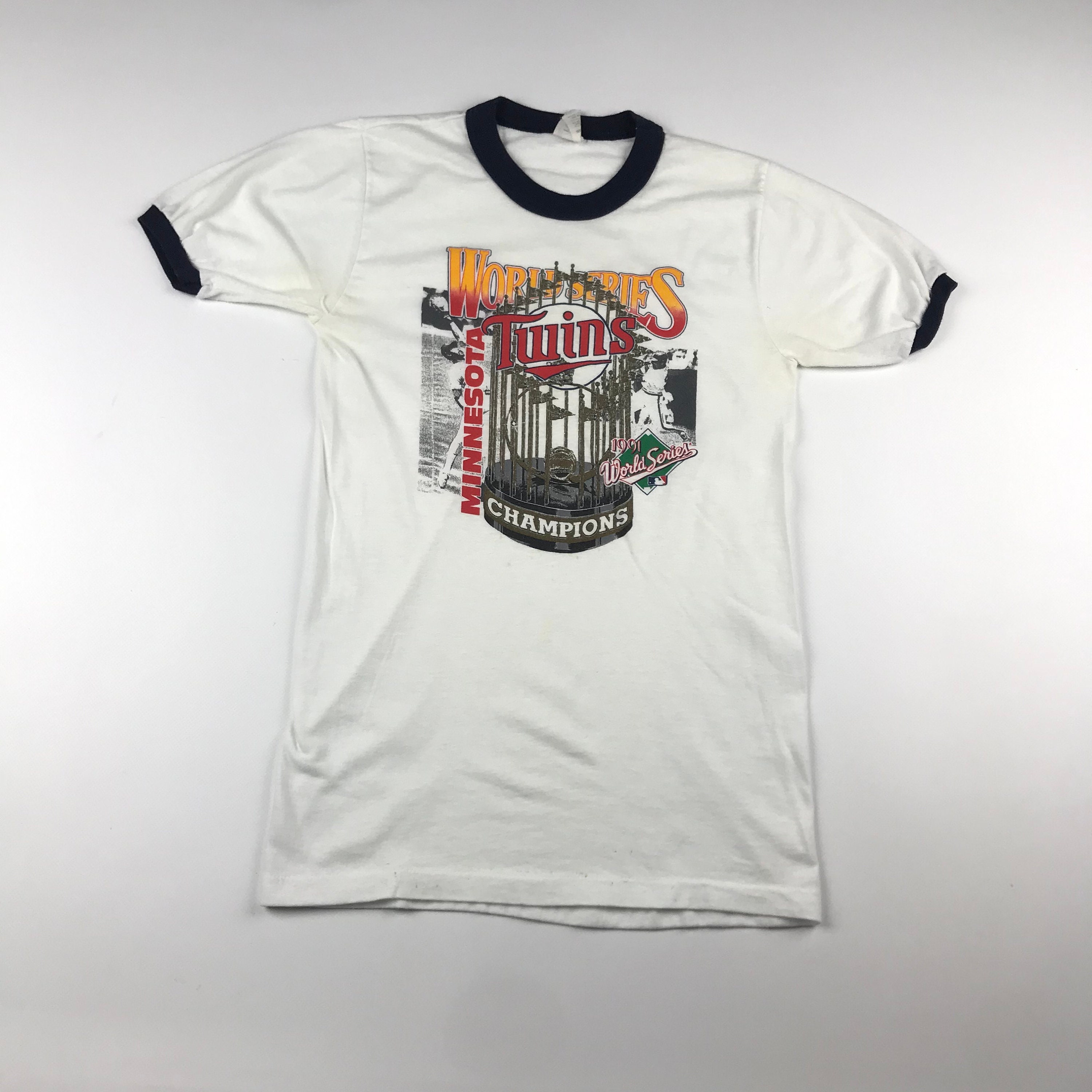 Vintage 1991 Minnesota Twins World Series Graphic T-shirt Sz | Etsy