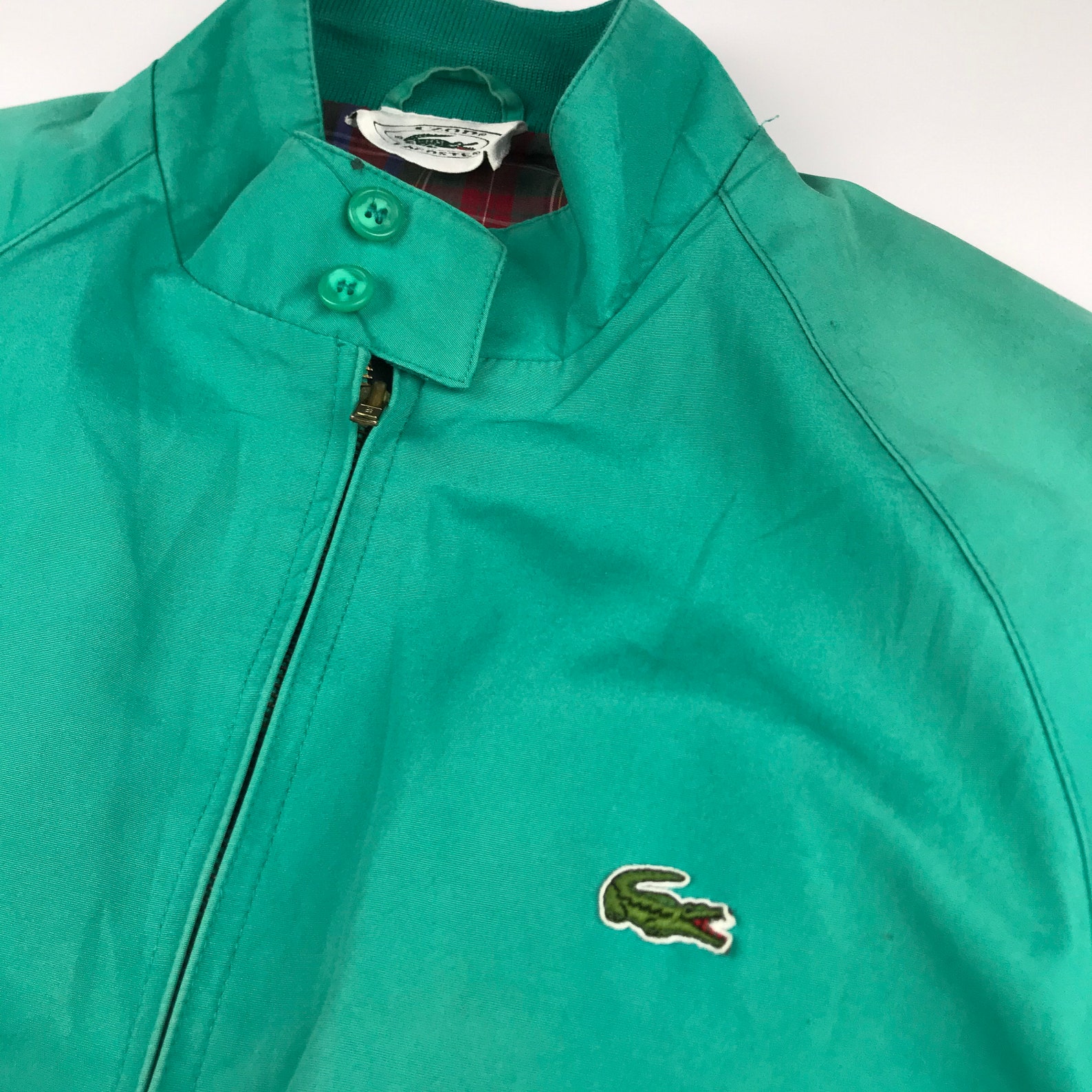 lacoste windbreaker green