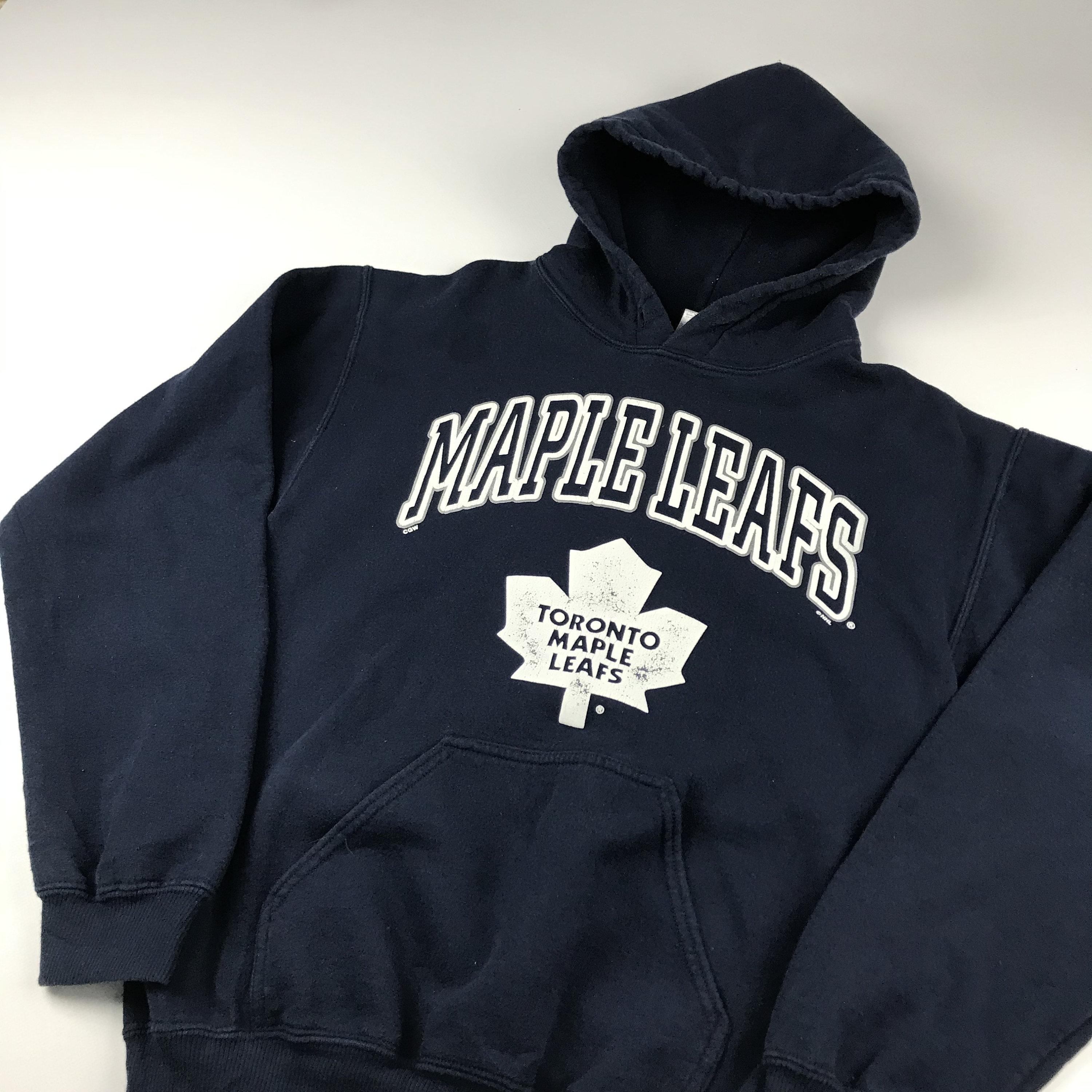 Vintage NHL Toronto Maple Leafs Hoodie Sweatshirt Sz S/M | Etsy