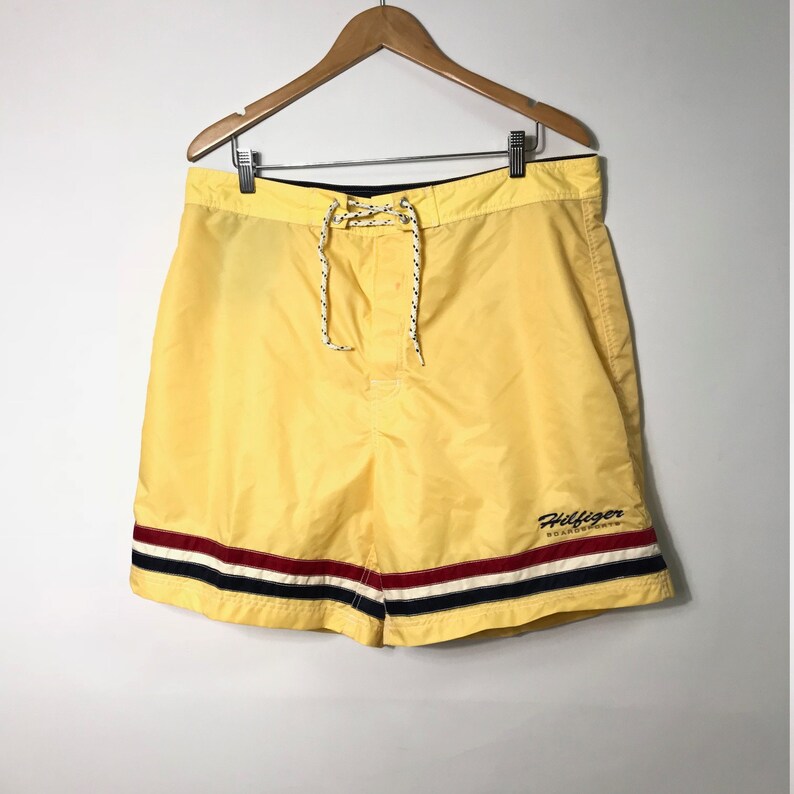 yellow tommy hilfiger bathing suit