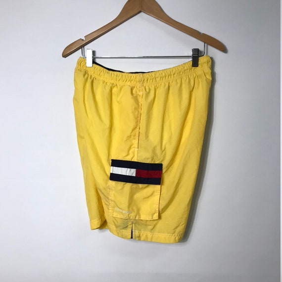 yellow tommy hilfiger bathing suit