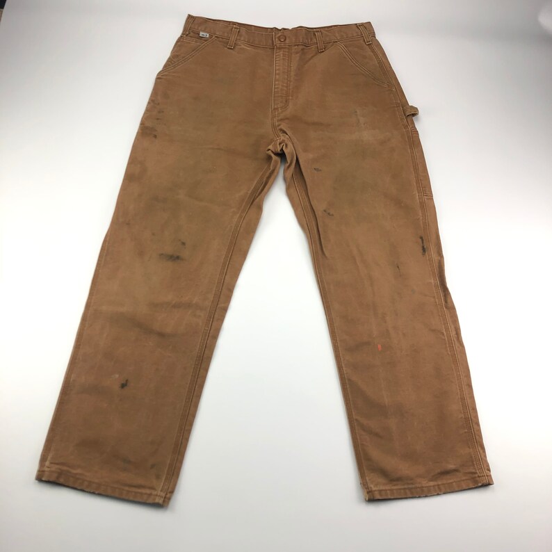brown carpenter pants